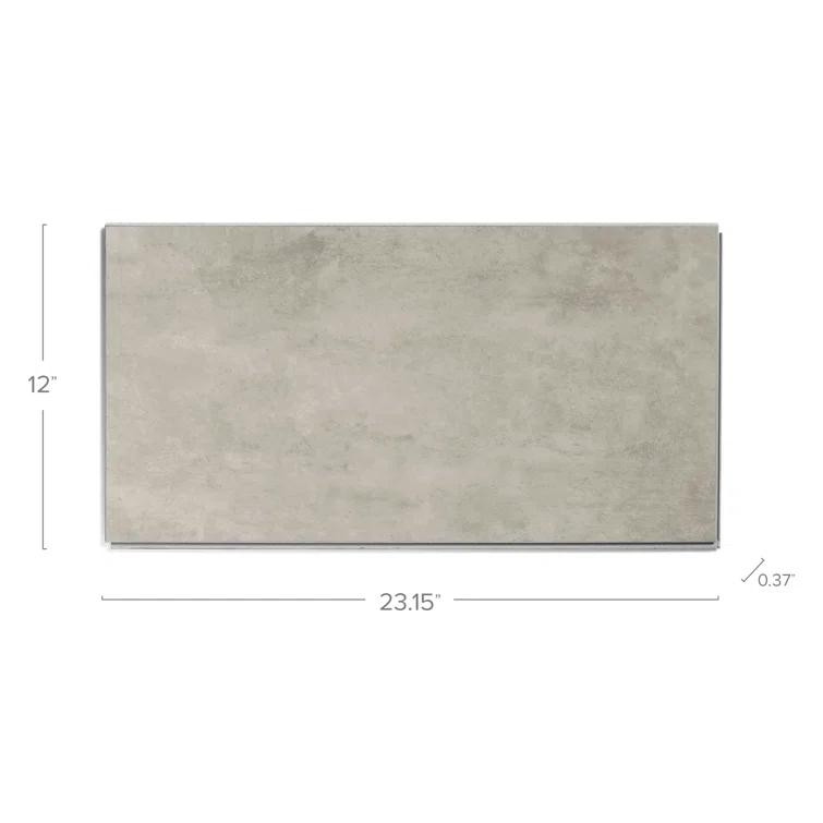 NewAge Products Click-Lock 12" x 23.15" x 9.5mm SPC Luxury Vinyl Tile