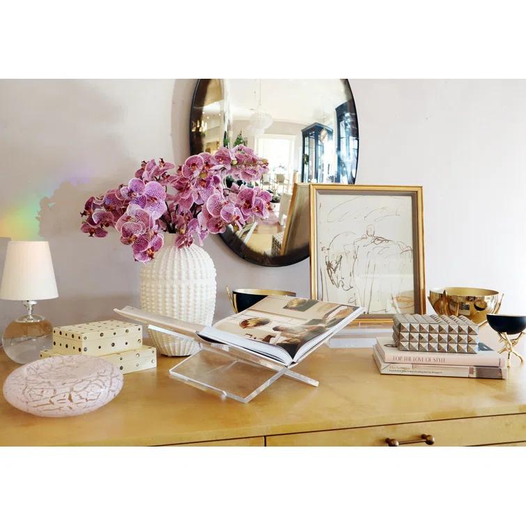 Italian Blown Glass Dish — by Alice Lane Home Collection — Soft Pink — Colorful Vintage Glass Jewelry Dish — Home Decor, Living Room, Kitchen