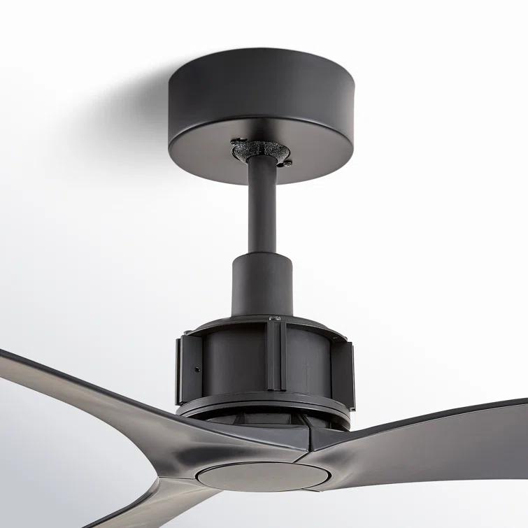 52" Zelda 3 - Blade Standard Ceiling Fan with Remote Control