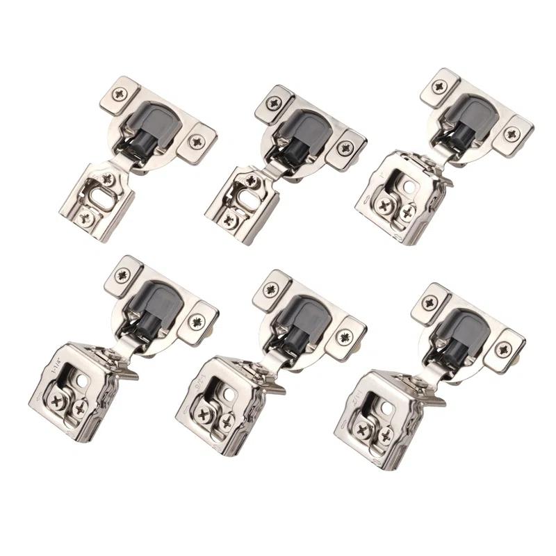 Decobasics 105 Degree 3 Way Adjustability 1/2" Overlay Hinge