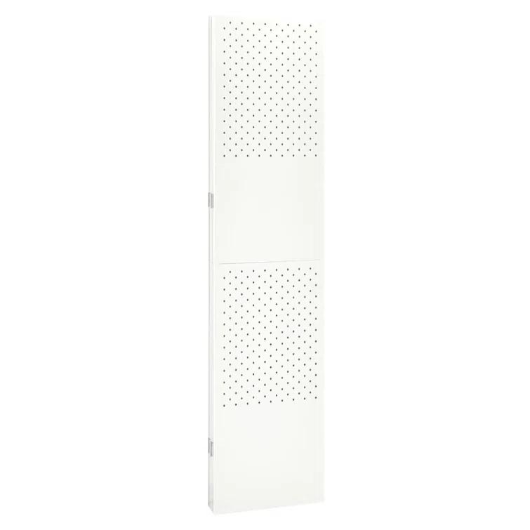 vidaXL VidaXL Room Divider Freestanding Privacy Screen for Room Separation Steel