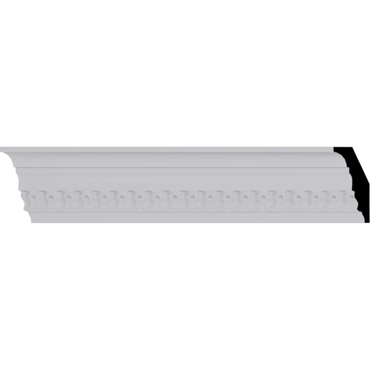 Ekena Millwork 3 1/8"H x 1 1/2"P x 3 1/2"F x 94 1/2"L Raynor Crown Moulding