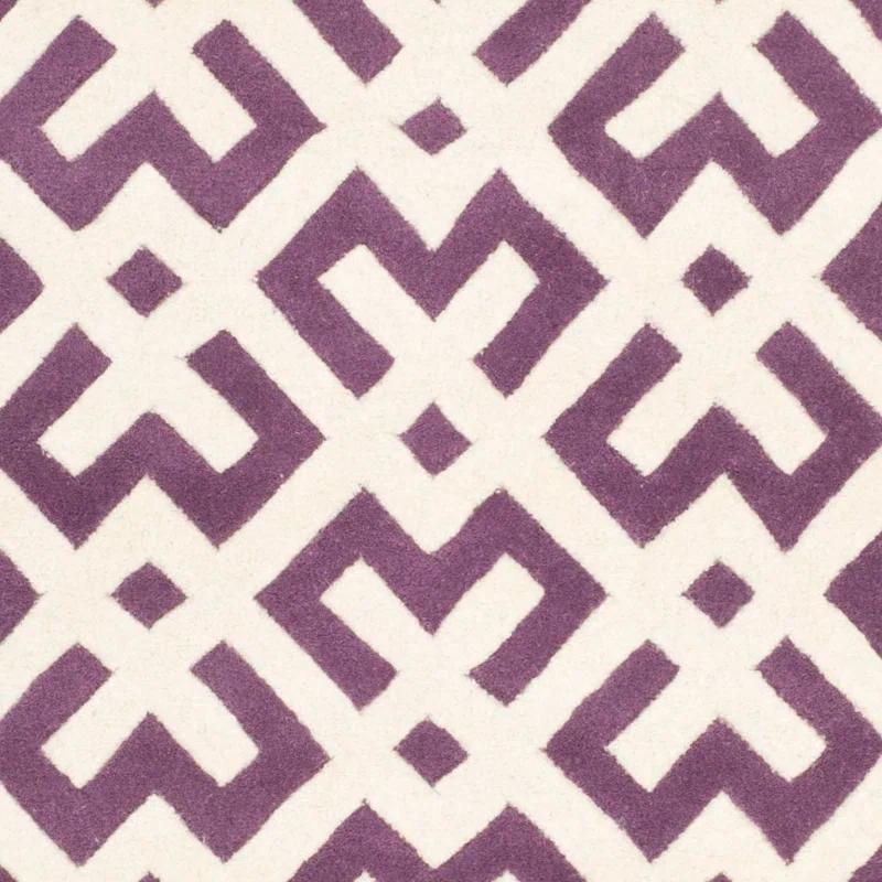 Safavieh Chatham Hand Tufted Wool Geometric Rug | Wayfair