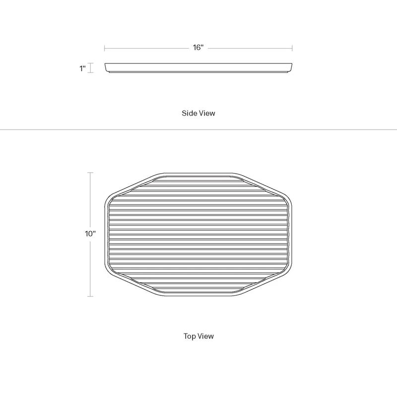 Blu Dot Vice Versa Ceramic / Porcelain Tray