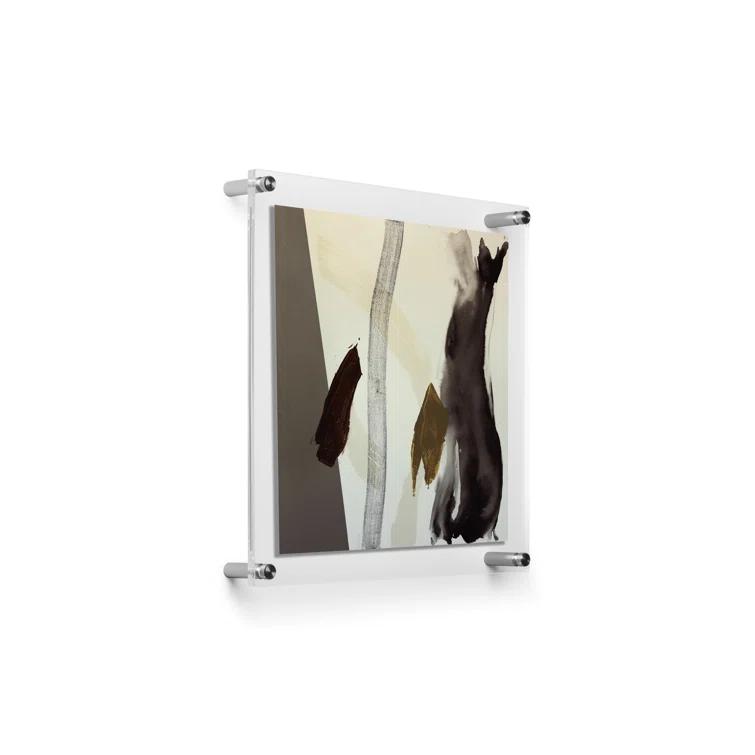 Double Panel Floating Acrylic Picture Frame