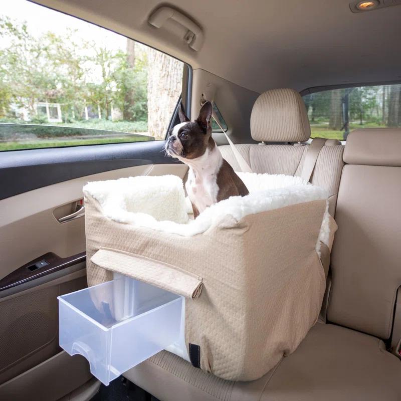 Snoozer Pet Products Snoozer Lookout II Dog Car Seat Indoor/Outdoor Fabric