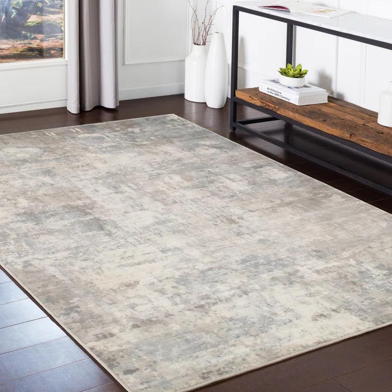 Pasargad Beverly Geometric Handmade Flatweave Gray Area Rug