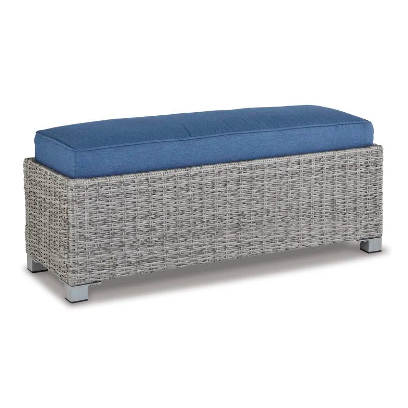 Latitude Run® Lylou Beach Rattan Picnic Bench | Wayfair