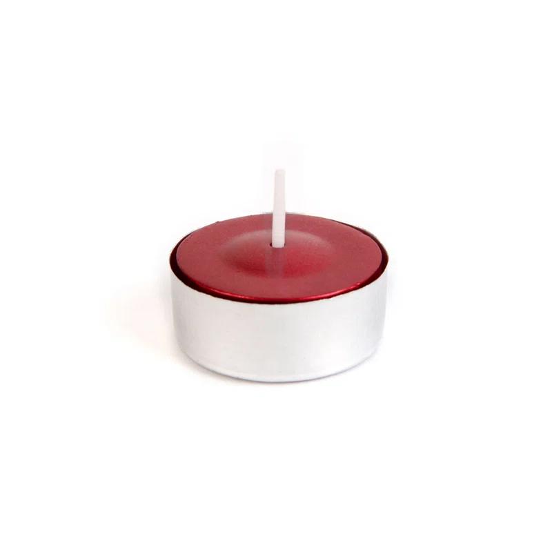 Unscented Tealight Candle with Metal Holder
