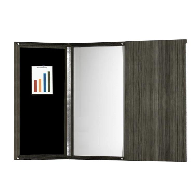 Safco Products Company Medina Series Enclosed Whiteboard, 48 x 48
