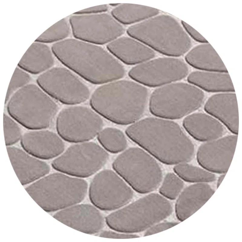 Evideco Pebble Runner Mat - Memory Foam - 48"L x 18"W for Kitchen, Bathroom and more & Reviews | Wayfair