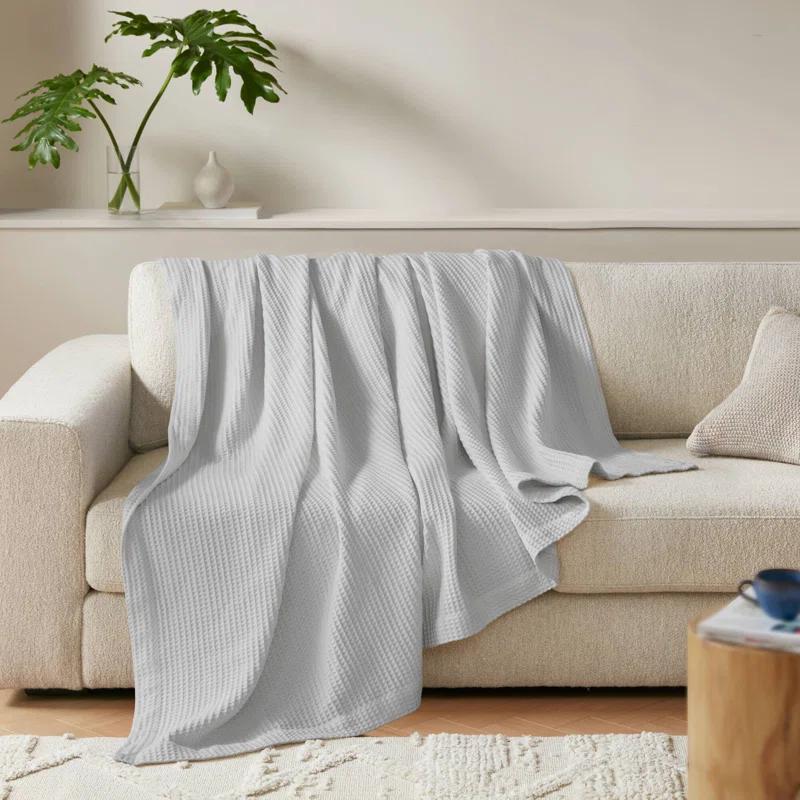 Waffle Weave Cotton Blanket