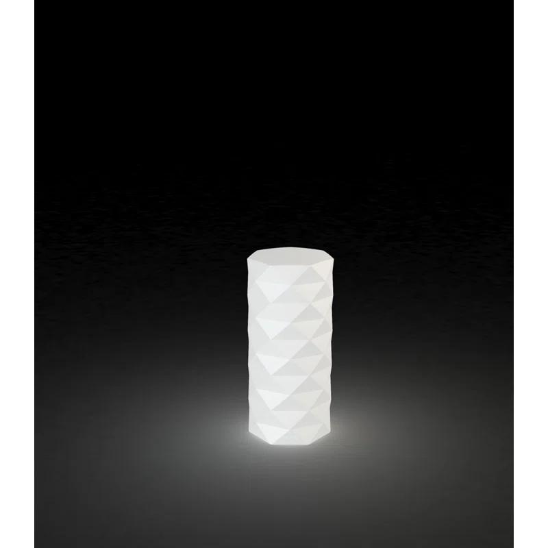 Vondom Marquis Matte Ice White Plug-In LED Outdoor Floor Lamp
