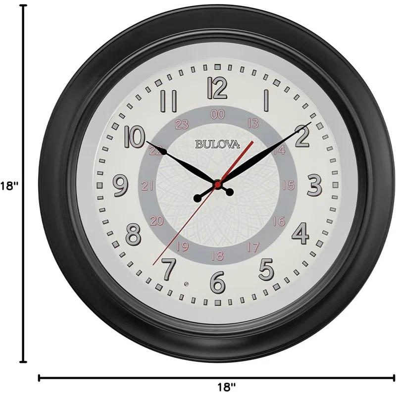 Bulova Doncaster Wall Clock | Wayfair