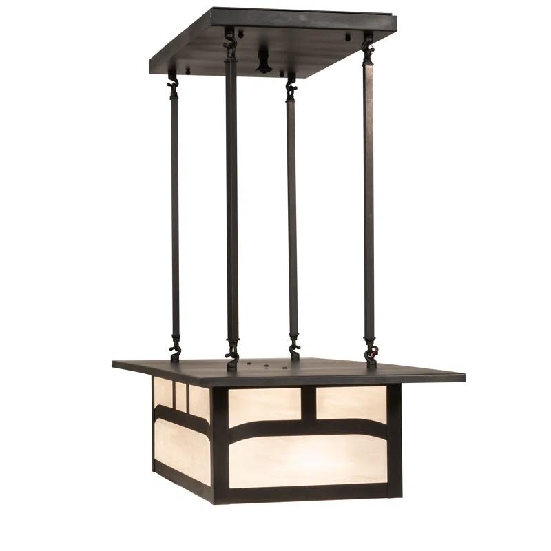 4 - Light Kitchen Island Linear Chandelier