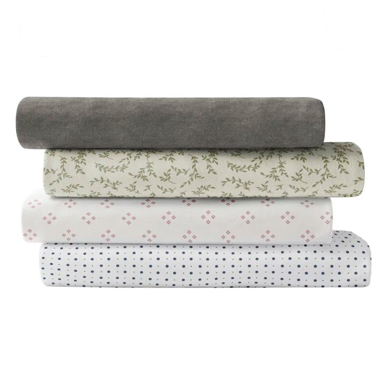 Brielle Jersey Cotton Blend Jersey Knit Sheet Set