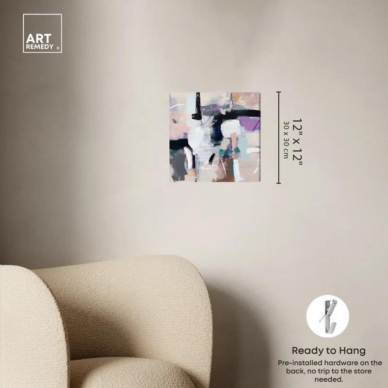 Art Remedy Development Pastel Color Abstract Wall Art by Art Remedy
