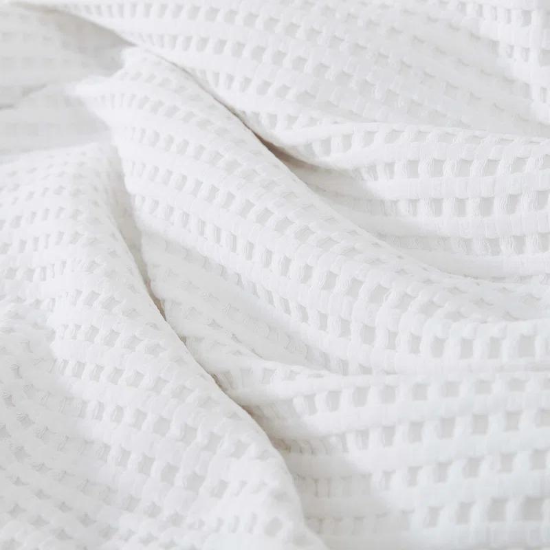 Kenneth Cole Kenneth Cole Solid Waffle Reversible Comforter Set