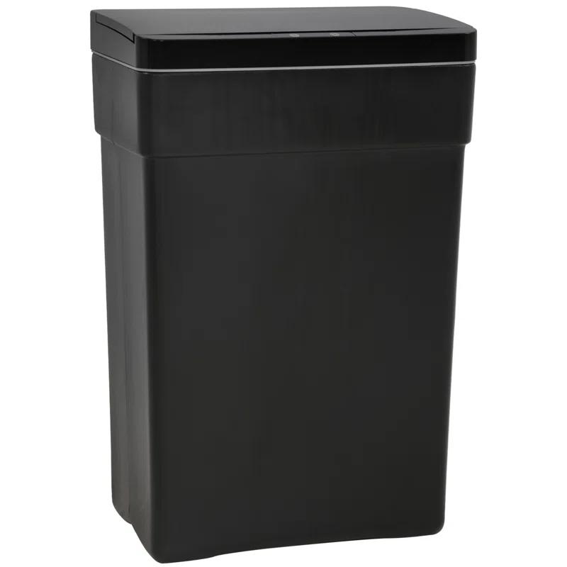 FDW Plastic Motion Sensor Kitchen Trash Can - 13 Gallons