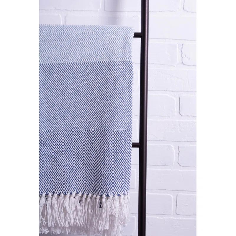 Design Imports Hand Woven Throw Blanket