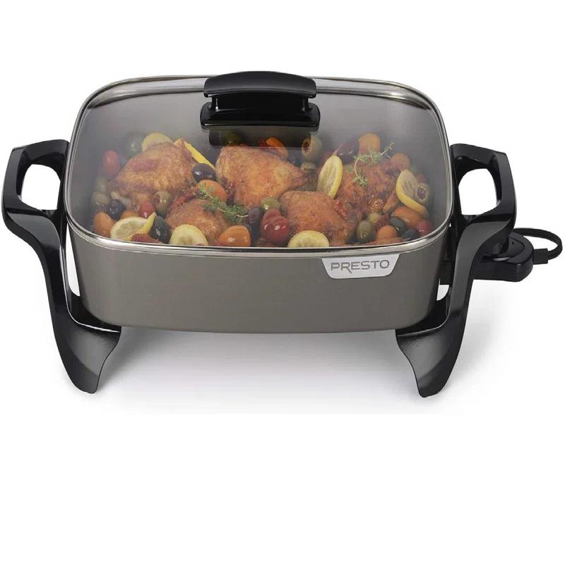 Presto Presto 16" Electric Ceramic Skillet with Glass Cover - 06856