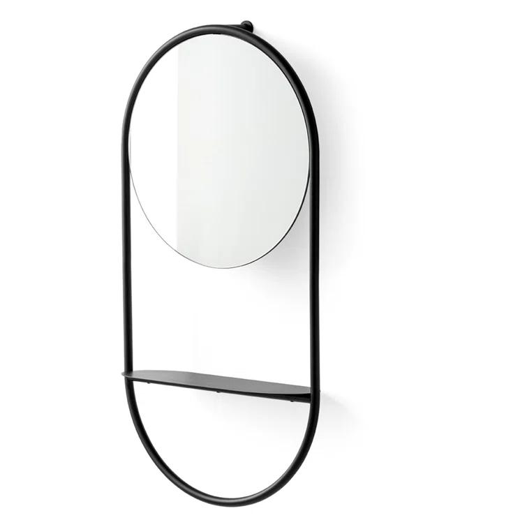 Michelle Floor Mirror - Black
