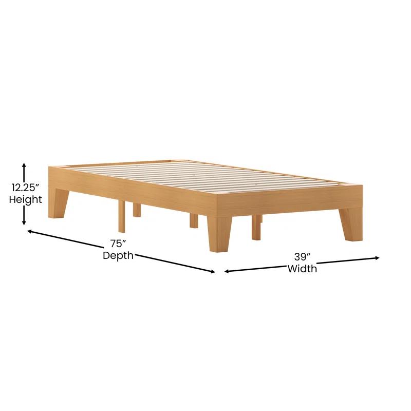 Taylor & Logan Blackmon Solid Wood Platform Bed & Reviews | Wayfair