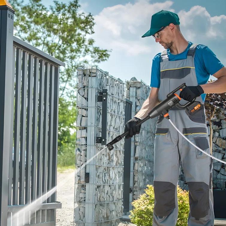 VEVOR VEVOR Cordless Pressure Washer, 580-PSI 1.1 GPM Portable Power Cleaner