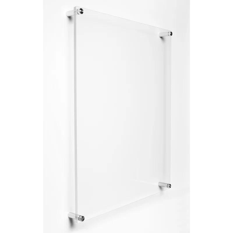 Double Panel Floating Acrylic Picture Frame