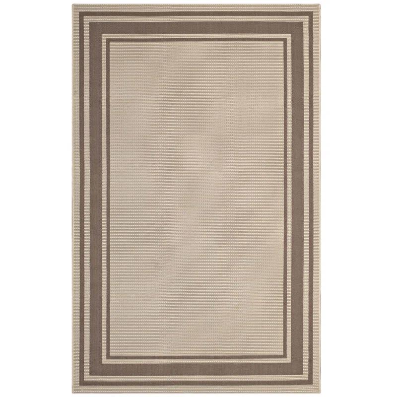 Rim Geometric Indoor / Outdoor Rug