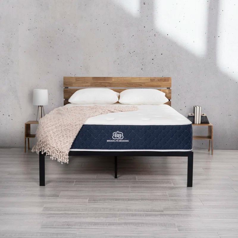 Brooklyn Bedding Brooklyn Standard 12" Medium Hybrid Mattress with Cooling Cover