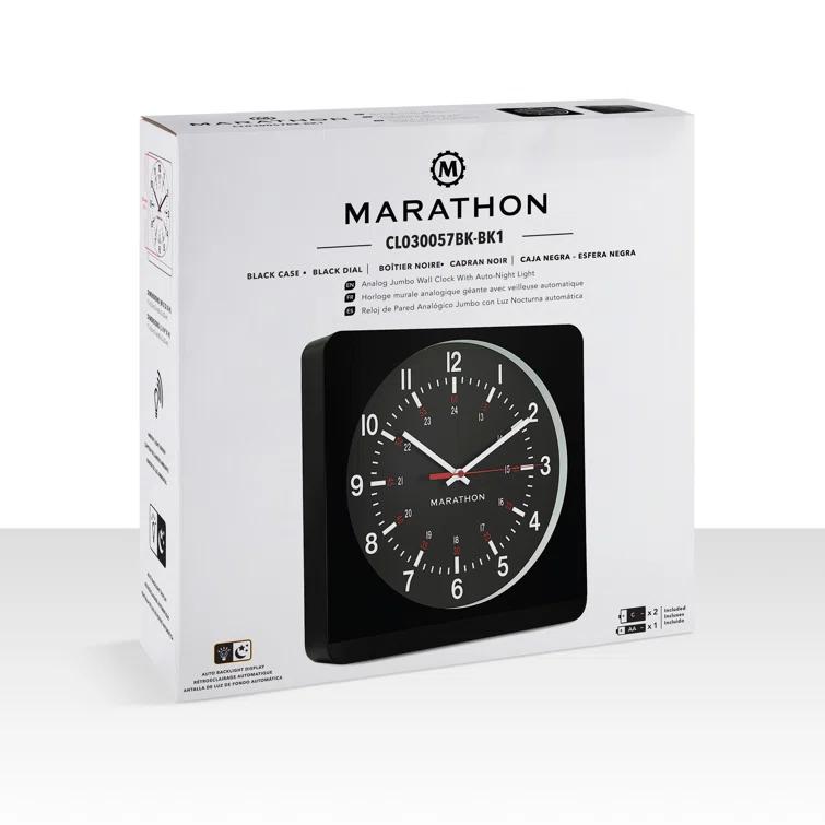 Marathon Watch Company Wall Clock
