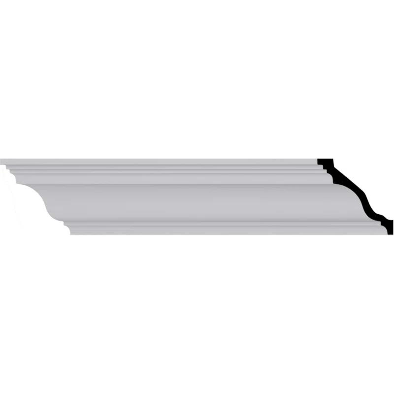 5 7/8"H x 5 7/8"P x 8 3/8"F x 94 1/2"L Edwards Crown Moulding