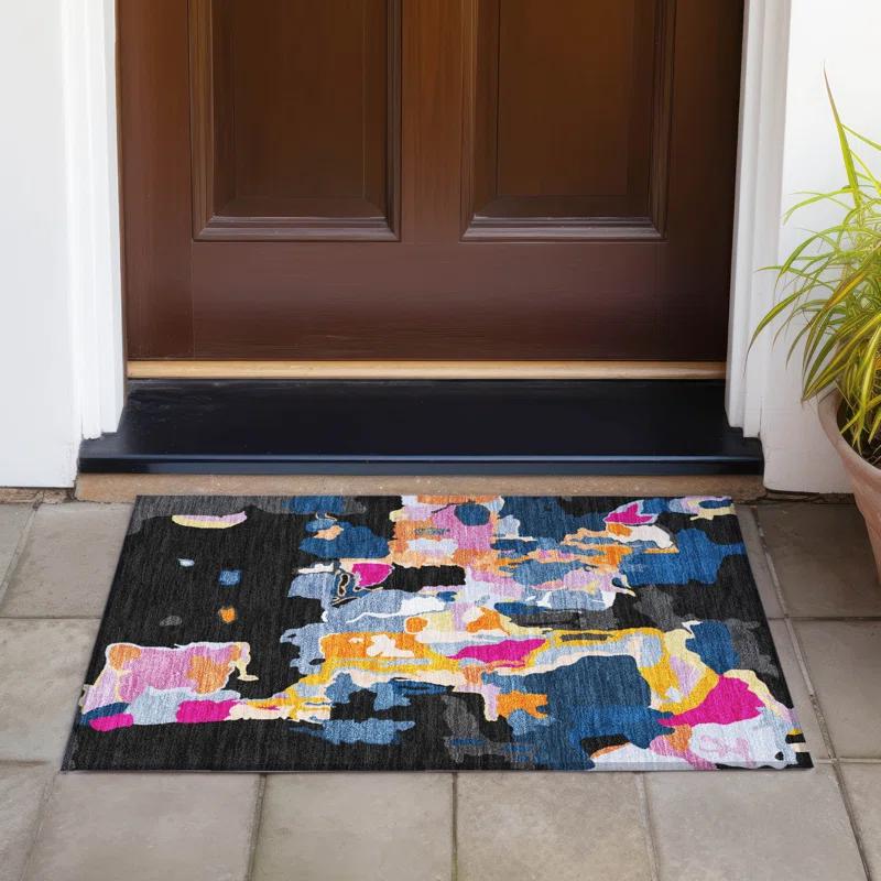 Machine Washable Indoor/Outdoor Chayden ACN1028 1'8" x 2'6" Rug