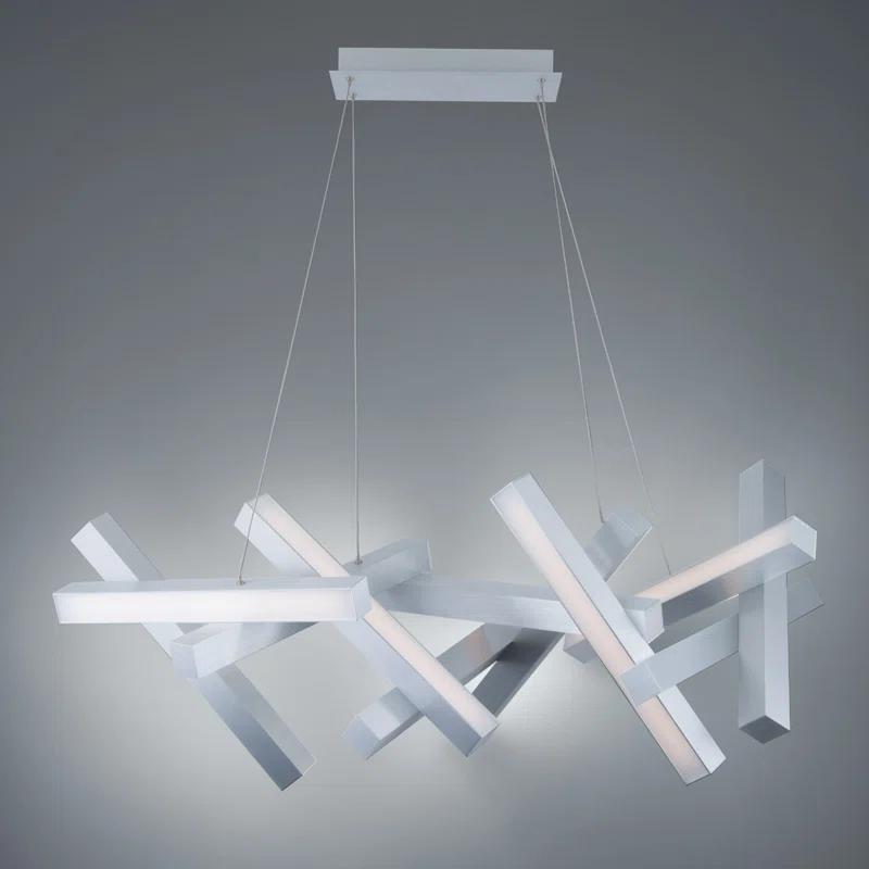 Modern Forms Chaos Unique Geometric LED Chandelier