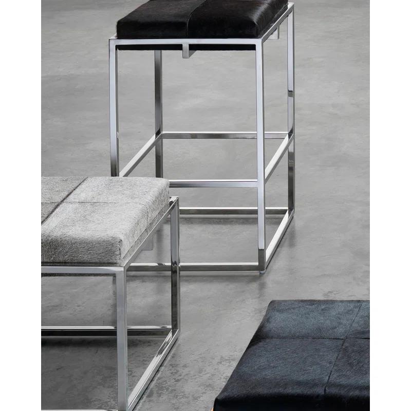 Shelby Upholstered Counter Stool with Metal Frame