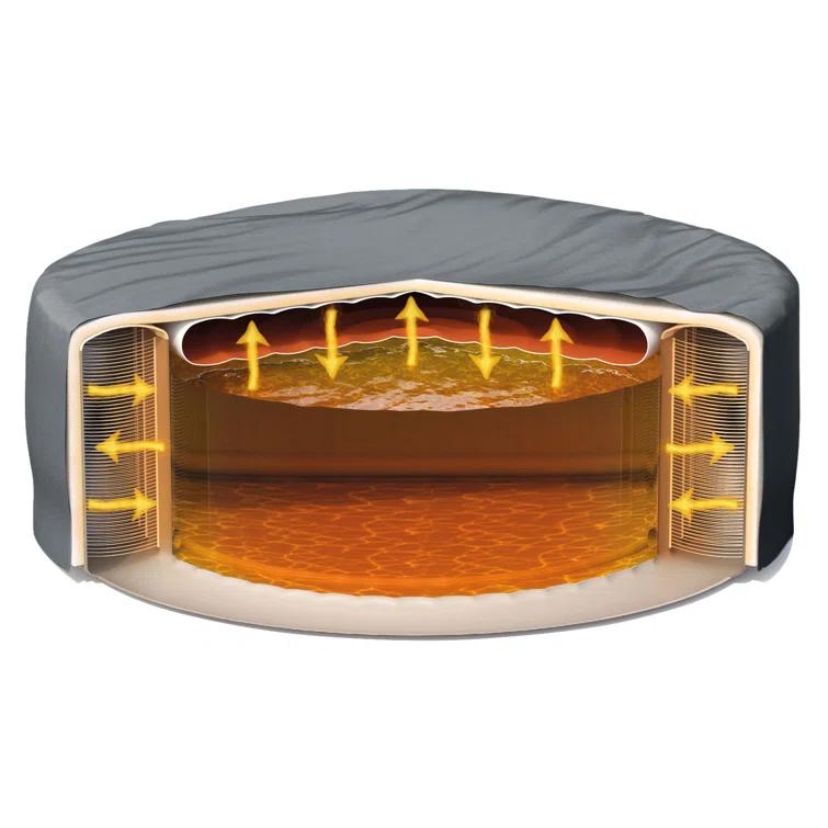 Intex Purespa Plus Inflatable Hot Tub Jet Spa with Maintenance Kit and 2 Seats