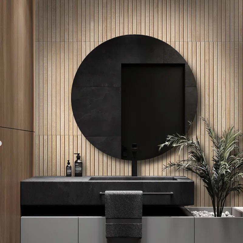 Apollo Tile Bois Ribbon 23.77" x 47.25" Matte Natural Porcelain Deco Wall and Floor Tile 15.49 sqft/case 2-pack