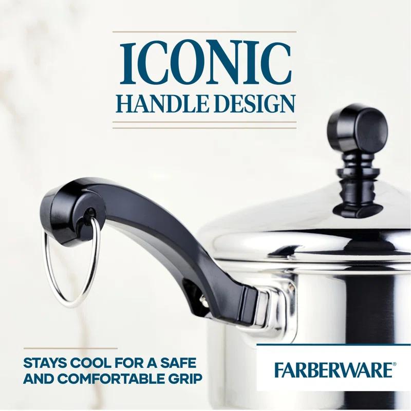 Farberware Farberware Classic Series Stainless Steel Saucepan with Lid