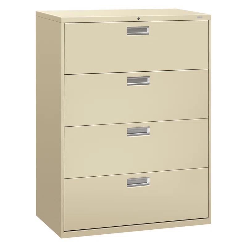 HON 600 Series 4-Drawer Lateral Filing Cabinet