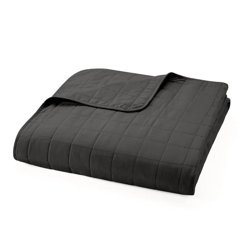 Simply Soft™ Double Brushed Microfiber Square Pattern Quilted Coverlet Set