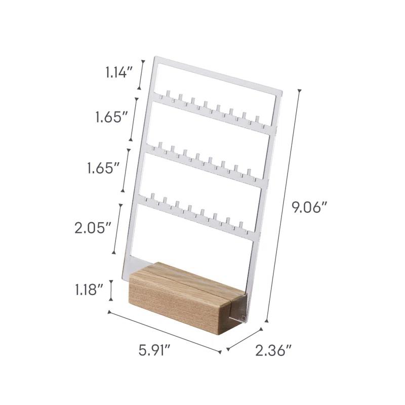 Yamazaki Home Rin Plastic Jewelry Stand