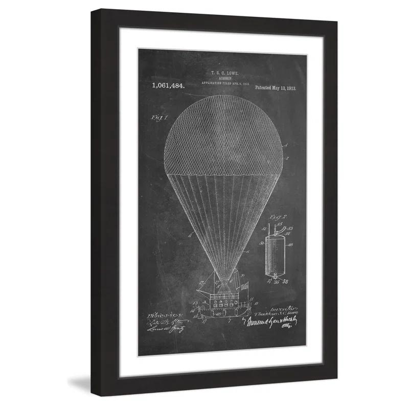 " Airship 1913 Chalk " by Steve King