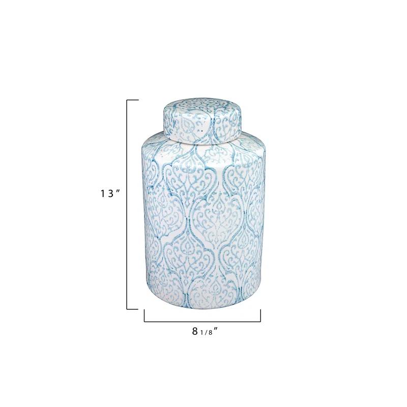Ophelia & Co. Decorative Tall Ceramic Ginger Jar with Lid