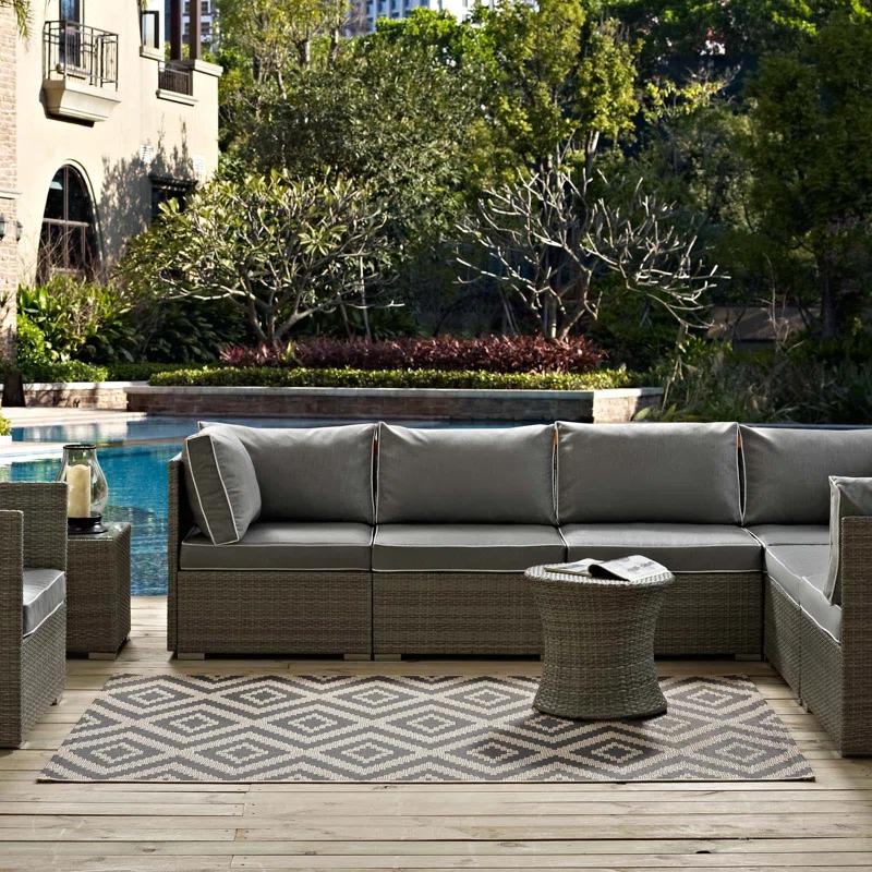 Modway Modway Jagged Geometric Diamond Trellis Indoor and Outdoor Area Rug