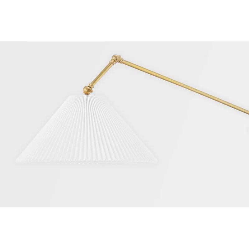 Elyna Floor Lamp - Antique Brass