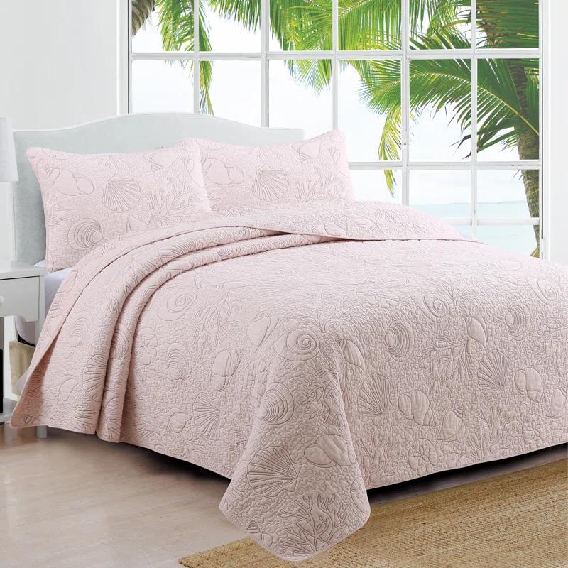 American Home Fashion Estate Seaside Quilt Set