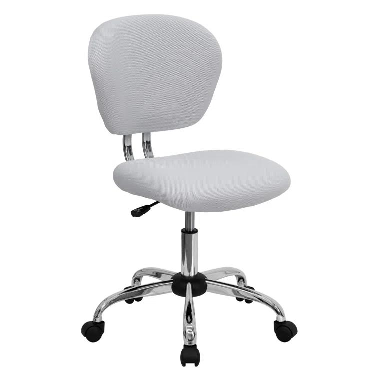Flash Furniture Beverly Mid-Back Swivel Mesh Office Chair with Padded Seat by Flash Furniture | Wayfair