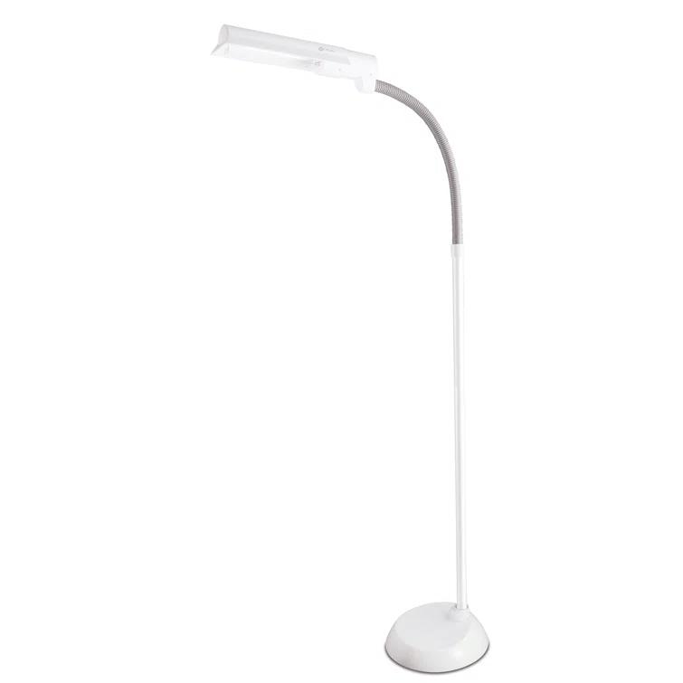 OttLite 13 Watt WingShade Floor Lamp - Living Room, Office, Bedroom Home Décor & Reviews | Wayfair