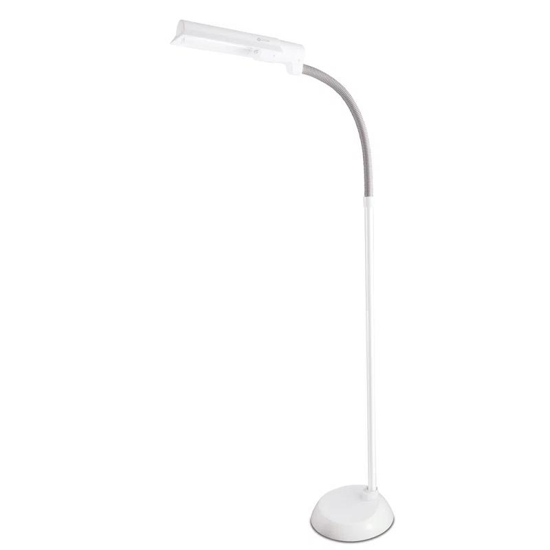 OttLite 13 Watt WingShade Floor Lamp - Living Room, Office, Bedroom Home Décor & Reviews | Wayfair